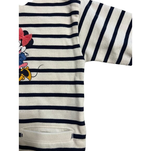 Disney Baby GAP Mickey Minnie Infant Girls Sweatshirt Top Size 18-24 months Exce - Picture 3 of 5